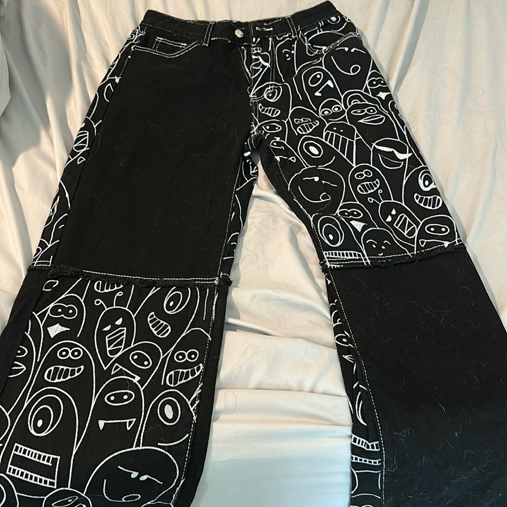 Black Denim Jeans